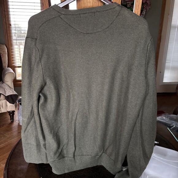 Men’s Classic Sweater Calvin Klein size XL VINTAGE GREEN - Picture 5 of 5